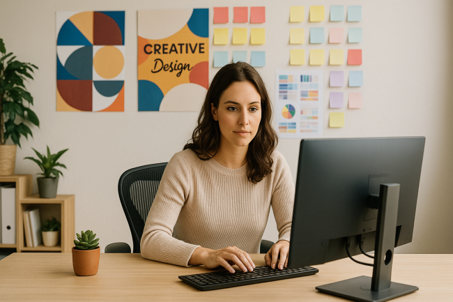 création design en agence