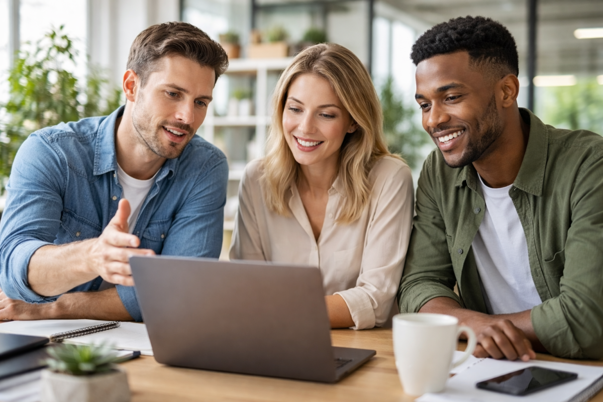 bureau d'une agence seo