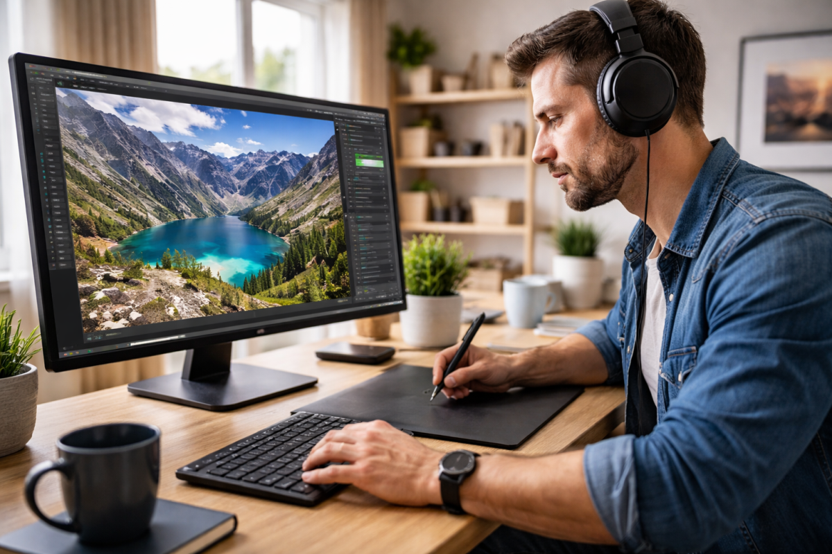 édition de photos sur Imerge