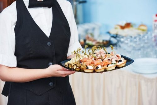 traiteur dans un événement professionnel