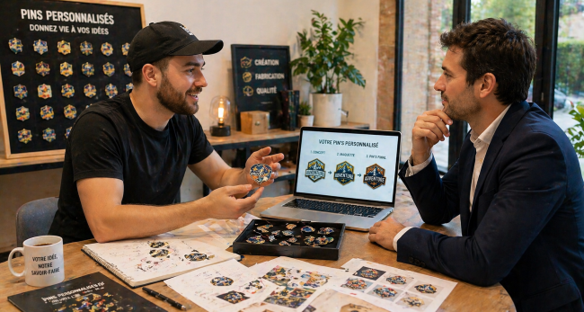 pin's personnalisé