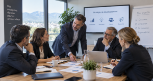 réunion dirigeant entreprise